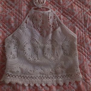 Lace Halter top